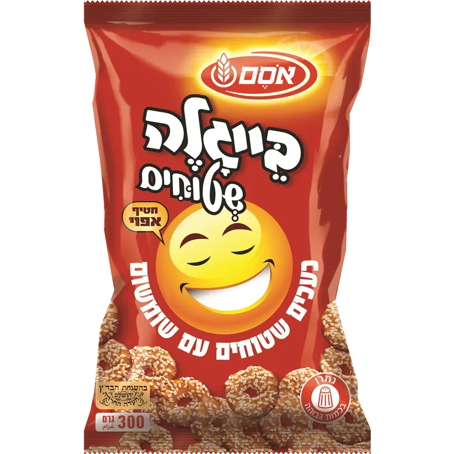 בייגלה שטוחים שומשום