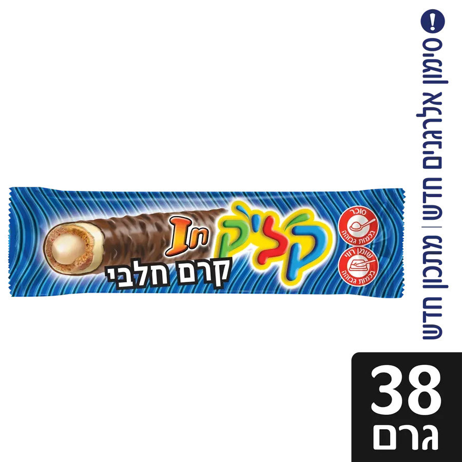 קליק IN במילוי קרם חלב