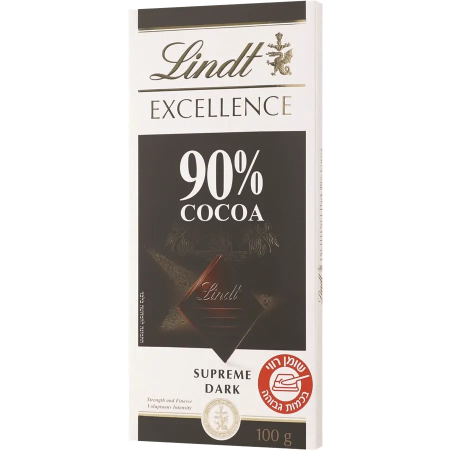 שוקולד מריר לינדט 90%